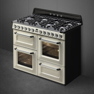 Smeg Victoria Dual Fuel Range Cooker Cream