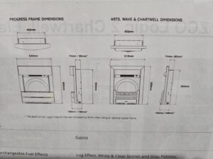 Gazco Logic2 Electric Chartwell Fire